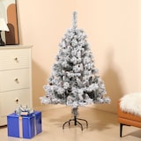 thumbnail of SVITA kunstmatige kerstboom sneeuw decoratie kunstboom PVC 150 cm