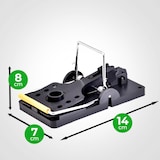 thumbnail of VerminBuster Rattenval - Rattenklem - Rat Trap - Rattenvallen voor binnen en buiten - Professionele Rattenklemmen