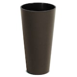 thumbnail of Prosperplast - Hoher runder Blumentopf ohne Reservoir - 30 x 30 x 57,2 cm, 15 l Fassungsvermögen, braun farbe