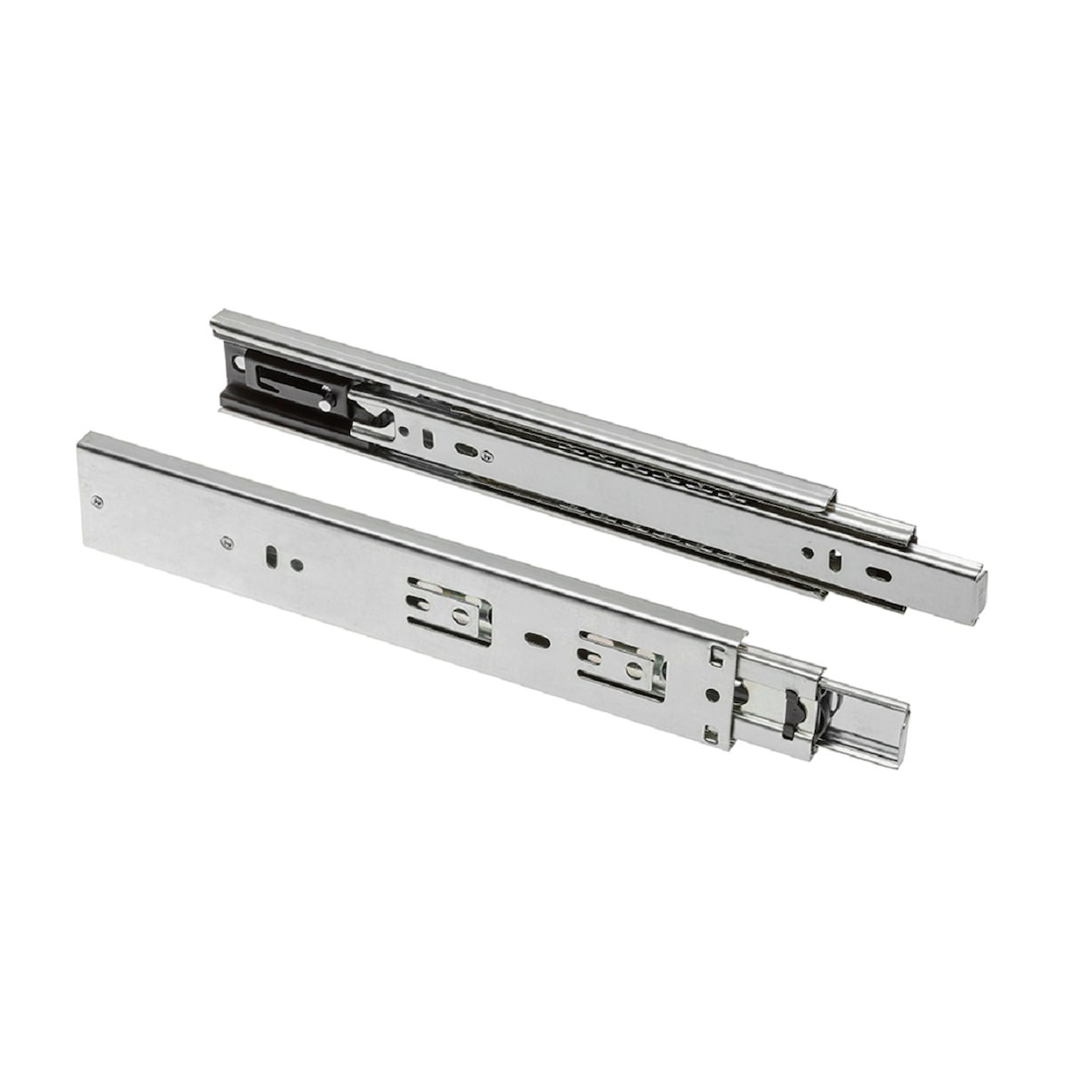 Schubladenschiene mit Selbsteinzug Schubladenauszug 45mm Höhe Vollauszug 600mm