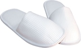 thumbnail of 10 Paar Slipper "Relax" Weiss 28 cm lang Baumwolle mit EVA-Sohle sehr weich und luftig Hotelslipper Einwegslipper Einweghausschuhe Gästehausschuhe