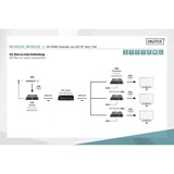thumbnail of DIGITUS 4K HDMI Extender über CAT/IP (Set), PoE, 120m