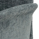 thumbnail of 2er-Set Esszimmerstuhl HWC-G55, Stuhl mit Armlehne, Edelstahl gebürstet Stoff/Textil Chenille Öko-Tex ~ blau-grün