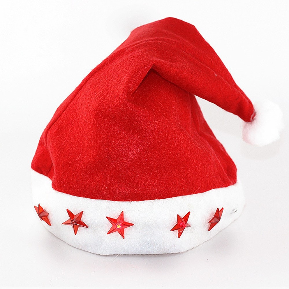 Cappello Di Natale Con Luci A Led