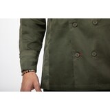 thumbnail of Chef Works® Kochjacke MOJAVE Flex Serie nachhaltig, Knöpfe, Cool Vent™, Olive, Größe 3XL