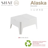 thumbnail of SHAF - Alaska witte tuintafel 58 x 48 x 30 cm