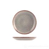 thumbnail of H&H Set 6 Piatti Frutta in Stoneware Reactive Grigio 20cm