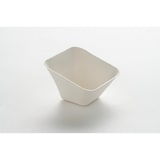 thumbnail of METRO PROFESSIONAL Tulpenschale für Snacks Zuckerrohr-Bagasse 12x100 Stück quadratisch weiß