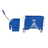 thumbnail of Jantex Moppeimer mit Mopppresse blau 20L