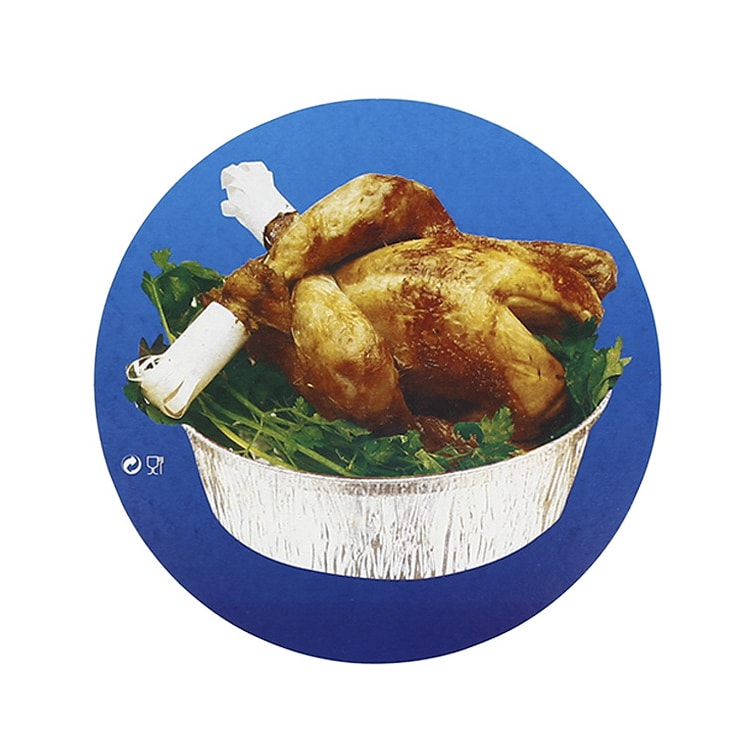 MONOUSO - Pappdeckel für Runde Aluschalen 1.900ml (500 Stück)