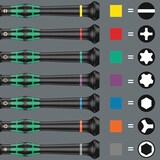 thumbnail of Wera 2067/6 TORX? BO Elektronik- u. Feinmechanik Schraubendreher-Set 6teilig TORX BO 05118154001