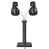 thumbnail of Buffalo Dubbele Warmtelamp Snijstation Mat Zwart 2x250W