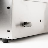 thumbnail of Romux® Cucina Professionali a Gas 3 Fuochi 132x50 cm da Banco Orizzontale in Acciaio Inox con Regolatore di Fiamma e Termocoppia | Fornello a Gas