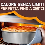 thumbnail of Stampo Tortiera Professionale per Cottura, 15x10h cm, Rotonda, Alluminio Anodizzato | Perfetta per Torte Margherita Alte e Dolci Rustici