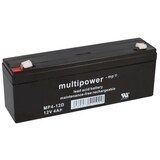 thumbnail of Multipower Blei-Akku MP4-12D Pb 12V / 4Ah Faston 4,8