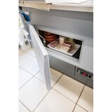 thumbnail of KBS Frischwarentheke 1955x1148x1200 mm mit Maschine und Seitenteilen grau 230 V