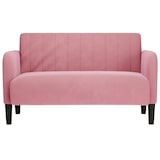 thumbnail of vidaXL Zweisitzer-Sofa Rosa 109 cm Samt