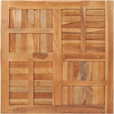 thumbnail of vidaXL Tischplatte Massivholz Teak Quadratisch 90×90×2,5 cm