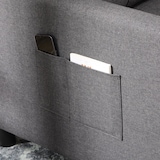 thumbnail of HOMCOM Poltrona Letto Singolo 3 Reclinazioni 69x82x85cm, Grigio