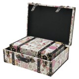 thumbnail of Holzkoffer im Vintage-Design, Barock, HMF VKO105, 2er Set