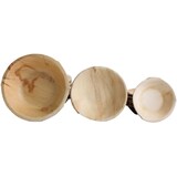 thumbnail of 30x Runde Schale aus Palmblatt Größe 12,5 cm