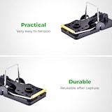 thumbnail of VerminBuster Rattenval - Rattenklem - Rat Trap - Rattenvallen voor binnen en buiten - Professionele Rattenklemmen