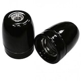 thumbnail of Douille E27 en Porcelaine Noire - Déco Vintage