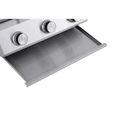 thumbnail of Tarrington House 3-Brenner Tisch-Gasgrill Cathan, Grillfläche 32 x 52 cm, Edelstahl, silber