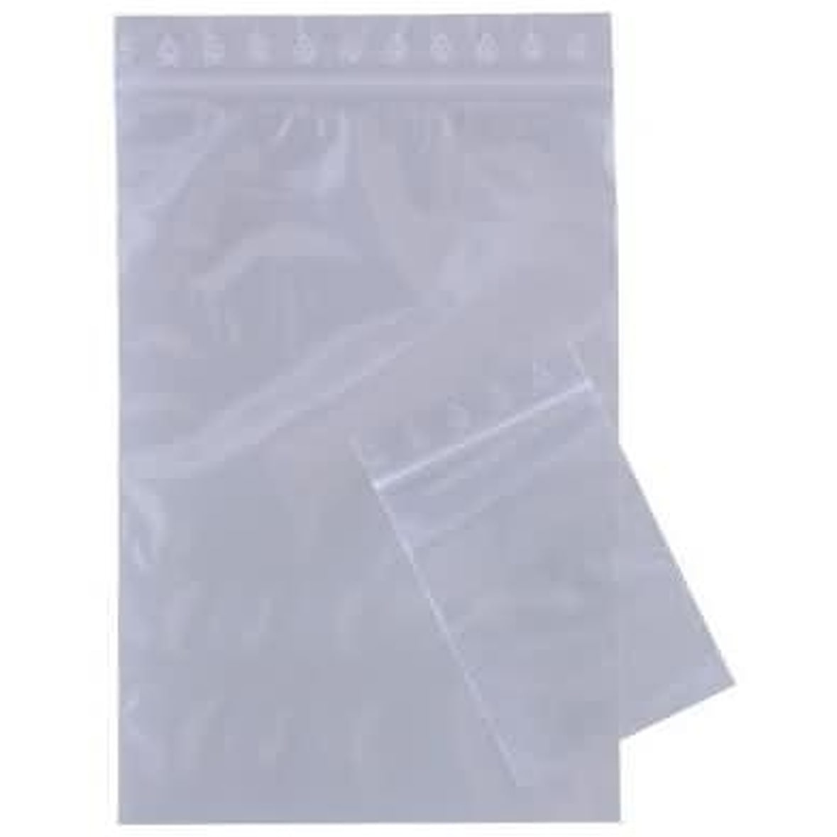 Schnellverschlussbeutel 100x150mm ohne Druck VE=10x100 Stück