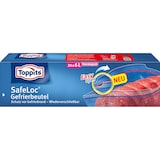 thumbnail of Toppits Doppelverschluß-Gefrierbeutel, 30 x 35 cm, 6 L, 20 Stück