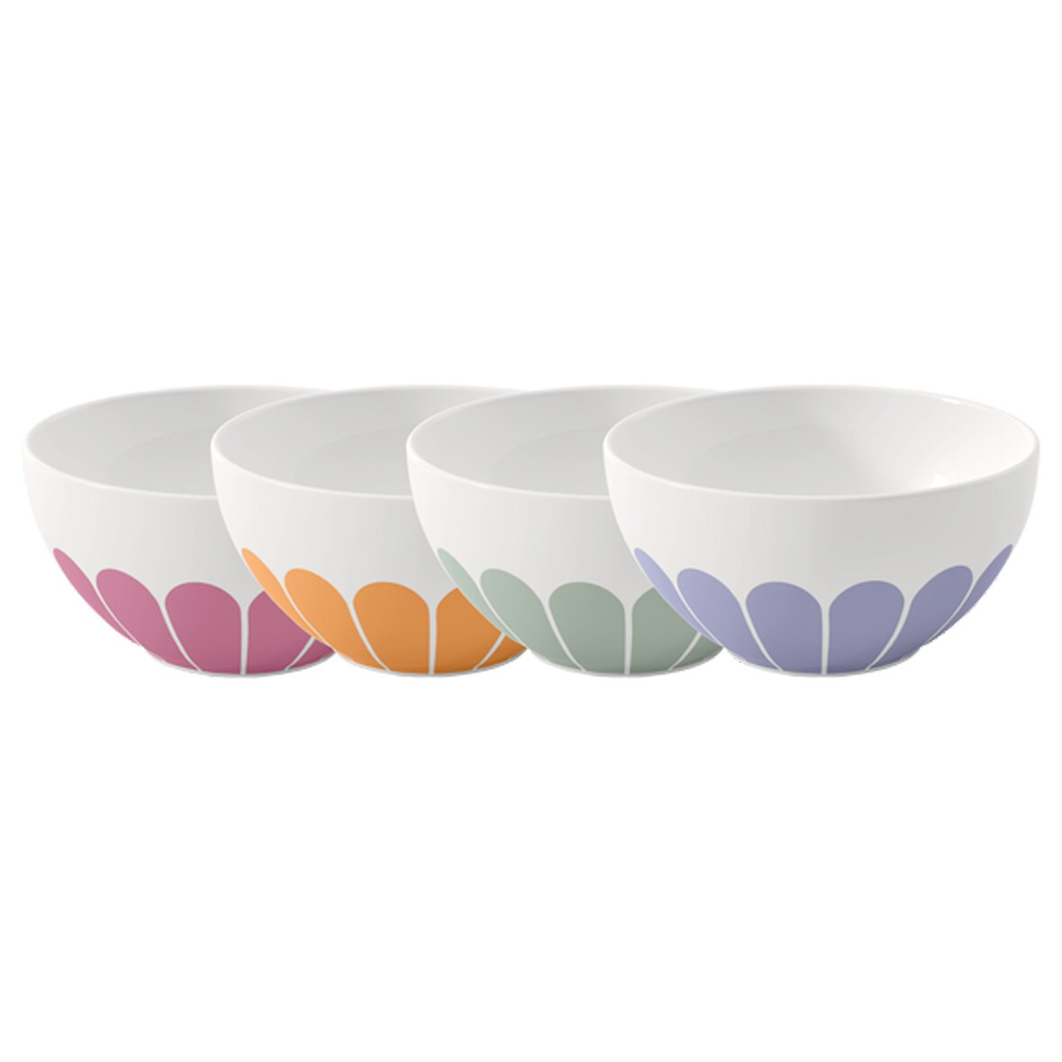 Villeroy & Boch Fleur Couleur Müslischalen-Set ø 14,1 cm 4-teilig