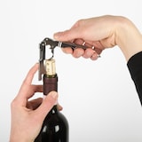 thumbnail of FMProfessional. Cavatappi Sommelier professionale in acciaio Inox con lama seghettata taglia capsula e apri capsule.