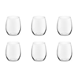 thumbnail of 6 x Royal Leerdam Bouquet gläserset Wassergläser Glas klar 39 cl