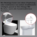 thumbnail of Helloshop26 - Abattants WC siège de toilette haut de gamme avec abaissement automatique plastique fast fix soft close 19_0000718