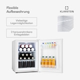 thumbnail of Klarstein Happy Hour Minibar 40L 5-15°C 23 dB LED-Licht Weiß