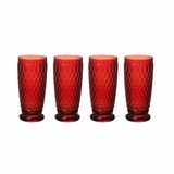 thumbnail of Villeroy & Boch Boston Coloured Longdrinkglas 400 ml rot 4er Set