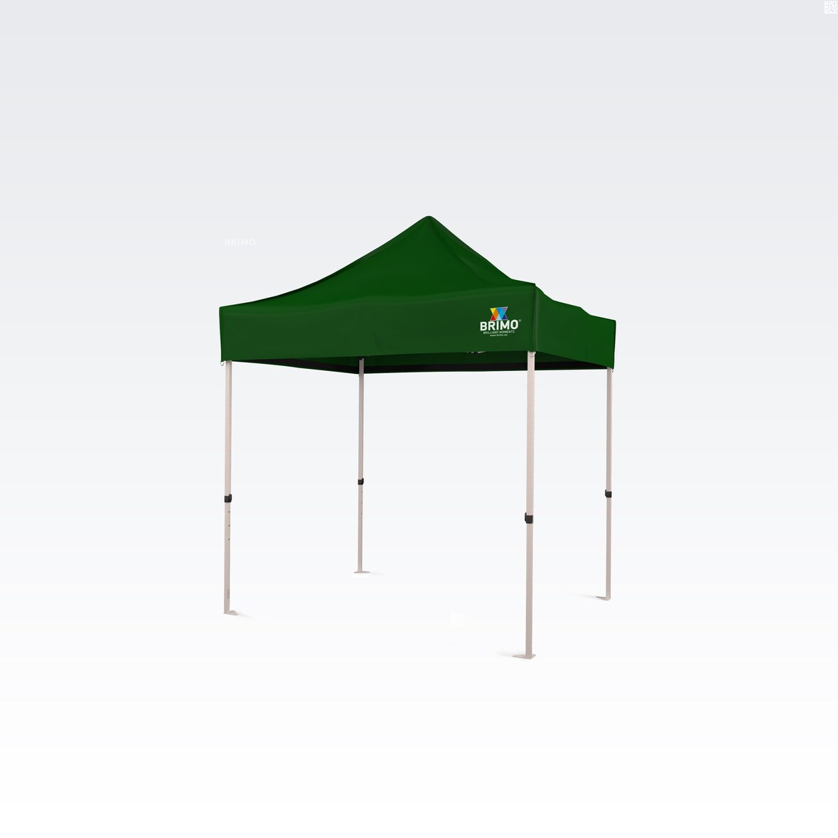 Faltzelt 2x2m - ohne 3 Wänden - Grün