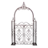 thumbnail of Pforte Gartenpforte Garten Tor mit Rosenbogen Rankgerüst Spalier Rankgestell