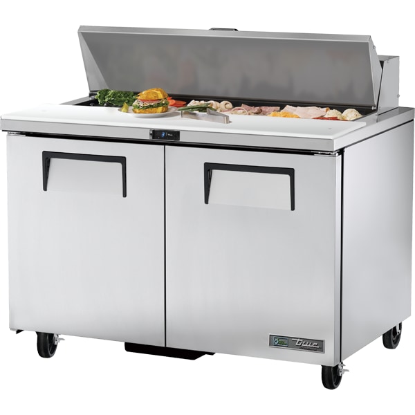TRUE Saladette/Belegstation TSSU-48-12, mit 2 Türen, Umluftkühlung