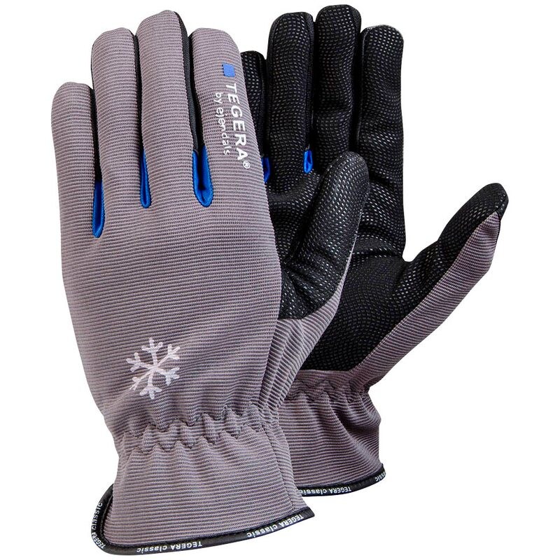 TEGERA® unisex Arbeitshandschuhe 417 grau Größe XL 1 Paar