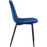 thumbnail of Stuhl Giverny Samt/blau