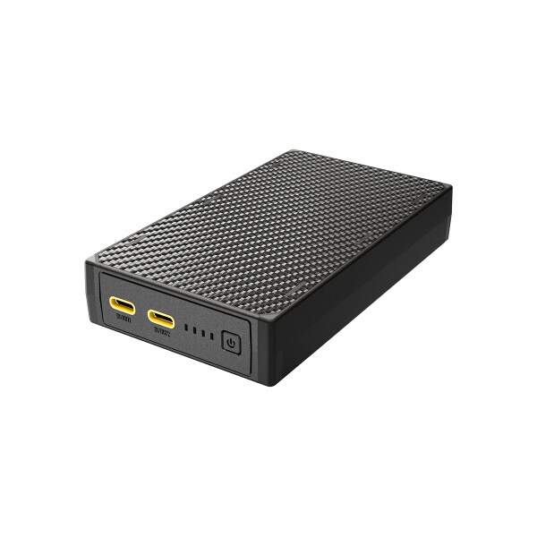 Nitecore Powerbank NB20000 GEN3, kompakte und leichte 20.000mAh Powerbank aus Kohlefaser, mit zwei USB-C-Ports