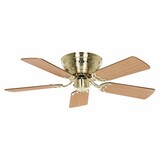 thumbnail of Deckenventilator Classic Flat III Messing gebürstet 103 103