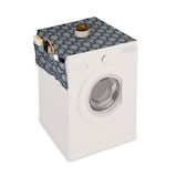 thumbnail of Relaxdays Waschmaschinenauflage mit Taschen, Polyester, Abdeckung Waschmaschine, Trockner, Kühlschrank, anthrazit/creme