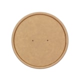thumbnail of MONOUSO - Kraft-Kraft Kartonnen Deksel voor Kartonnen Pot Ø9,5 (50 Stuks)
