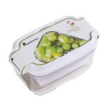 thumbnail of MASTERPRO Set 4 contenitori sottovuoto 500ml + estrattore sottovuoto manuale, conservazione alimenti, congelatore e microonde, BPA Free, made in EU