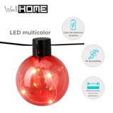 thumbnail of WellHome - Luzes de LED multicoloridas com temporizador e 10 lâmpadas