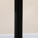 thumbnail of Esstisch Rund Schwarz 70x70x75 cm platzsparend für kleine Räume mit MDF Tischplatte lackiert und Stahlfuß rutschfest, modern und stabil