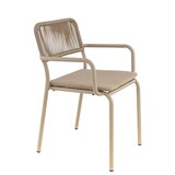 thumbnail of Chaise Mona Taupe  83x58x57 cm