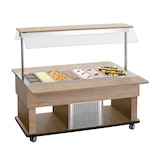 thumbnail of Gekoelde buffetwagen KIDS | 4x 1/1 GN | Statisch | LED verlichting | 230V | 1420x1150x1150(h)mm